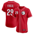 Vanessashop C.Reds #29 TJ Friedl Player Red Limited Elite Home Game Stitched Jerseys