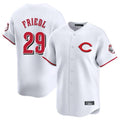 Vanessashop C.Reds #29 TJ Friedl Player White Limited Home Stitched Jerseys