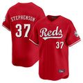 Vanessashop C.Reds #37 Tyler Stephenson Player Red Home Limited Stitched Jerseys