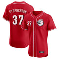 Vanessashop C.Reds #37 Tyler Stephenson Player Red Limited Elite Home Game Stitched Jerseys