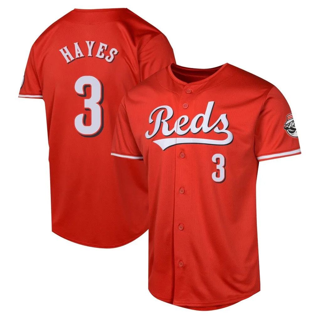 Vanessashop C.Reds #3 Ke'Bryan Hayes Player Red 2026 City Connect Limited Home Stitched Jerseys