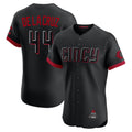 Vanessashop C.Reds #44 Elly De La Cruz Player Black City Connect Limited Elite Home Stitched Jerseys
