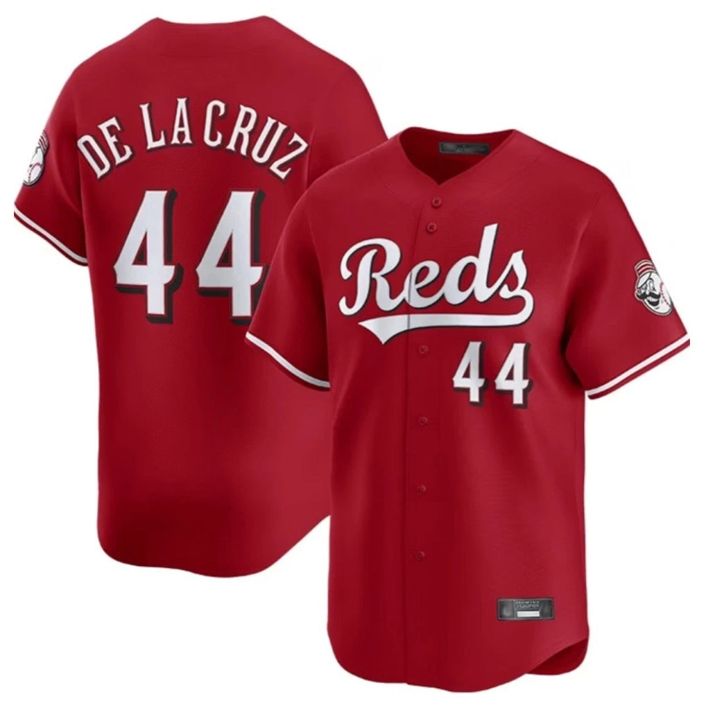 Vanessashop C.Reds #44 Elly De La Cruz Player Red Home Limited Stitched Jerseys