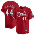 Vanessashop C.Reds #44 Elly De La Cruz Player Red Home Limited Stitched Jerseys