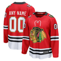 Vanessashop Custom C.Blackhawks Red Centennial Breakaway Jerseys