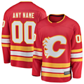 Vanessashop Custom C.Flames Red Home Breakaway Jerseys