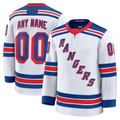 Vanessashop Custom NY.Rangers White Away Premium Jerseys