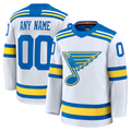 Vanessashop Custom SL.Blues White Away Premium Jerseys