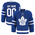 Vanessashop Custom TM.Leafs Blue Home Authentic Pro Jerseys