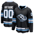 Vanessashop Custom U.Mammoth Black Home Breakaway Jerseys