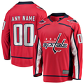 Vanessashop Custom W.Capitals Red Home Premium Jerseys
