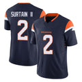 Vanessashop D.Broncos #2 Pat Surtain II Player Navy Limited Vapor F.U.S.E. Home Game Stitched Jerseys