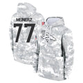 Vanessashop D.Broncos #77 Quinn Meinerz Player Arctic Camo Salute to Service Hoodies Limited Game Stitched Jerseys