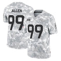 Vanessashop D.Broncos #99 Zach Allen Player Arctic Camo Salute To Service Limited Stitched Jerseys