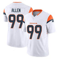 Vanessashop D.Broncos #99 Zach Allen Player White Limited Vapor F.U.S.E. Home Game Stitched Jerseys