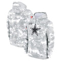 Vanessashop D.Cowboys Arctic Camo Salute to Service Hoodies Limited Game Blank Player Stitched Jerseys