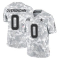 Vanessashop D.Cowboys #0 DeMarvion Overshown Player Arctic Camo Salute to Service Limited Home Game Stitched Jerseys