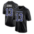 Vanessashop D.Cowboys #13 Caleb Downs Player Carbon Black Fashion Home Game Stitched Jerseys
