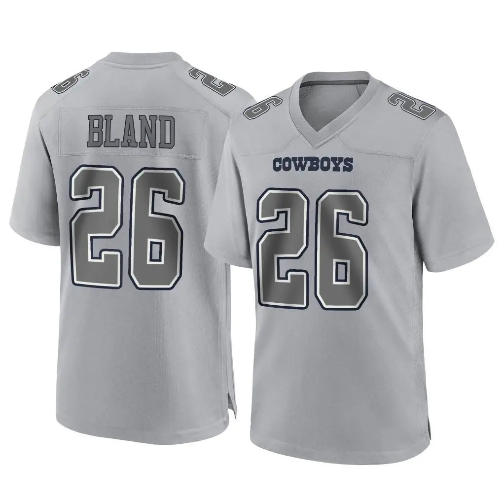Vanessashop D.Cowboys #26 DaRon Bland Player Gray Atmosphere Fashion Home Game Stitched Jerseys