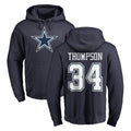 Vanessashop D.Cowboys #34 Jalen Thompson Player Navy Pullover Hoodies Limited Stitched Jerseys
