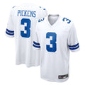 Vanessashop D.Cowboys #3 George Pickens Player White Home Game Stitched Jerseys