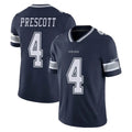 Vanessashop D.Cowboys #4 Dak Prescott Player Navy Vapor Untouchable Limited Home Game Stitched Jerseys