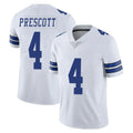 Vanessashop D.Cowboys #4 Dak Prescott Player White Vapor Untouchable Limited Home Game Stitched Jerseys