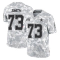 Vanessashop D.Cowboys #73 Tyler Smith Player Arctic Camo Salute to Service Limited Home Game Stitched Jerseys