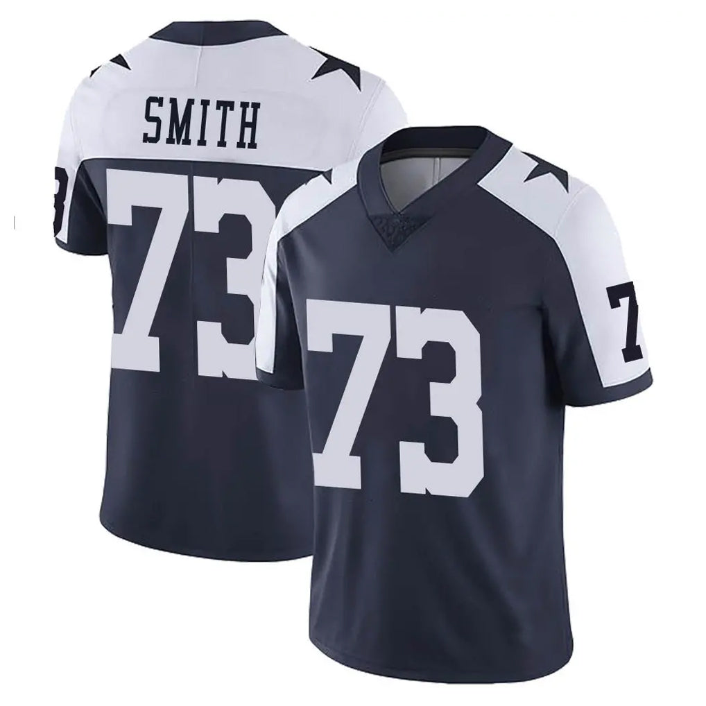 Vanessashop D.Cowboys #73 Tyler Smith Player Navy-White Limited Alternate Vapor Untouchable Home Game Stitched Jerseys