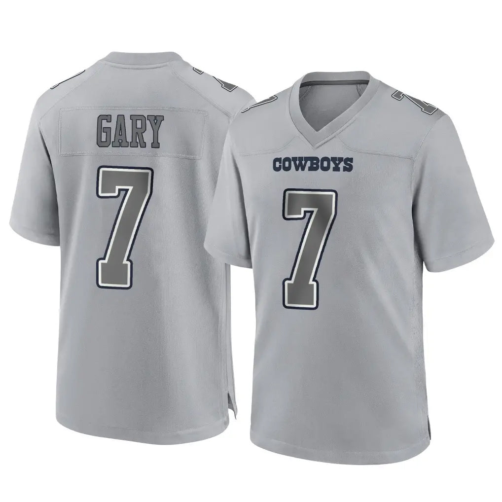 Vanessashop D.Cowboys #7 Rashan Gary Player Gray Atmosphere Fashion Home Game Stitched Jerseys