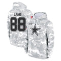 Vanessashop D.Cowboys #88 CeeDee Lamb Player Arctic Camo Salute to Service Hoodies Limited Game Stitched Jerseys