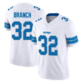 Vanessashop D.Lions #32 Brian Branch Player White Limited Vapor F.U.S.E. Alternate Home Game Stitched Jerseys