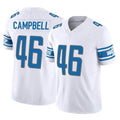 Vanessashop D.Lions #46 Jack Campbell Player White Vapor F.U.S.E. Limited Home Game Stitched Jerseys