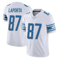 Vanessashop D.Lions #87 Sam LaPorta Player White Limited Vapor Untouchable Home Game Stitched Jerseys