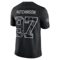 vanessashop  D.Lions #97 Aidan Hutchinson Black 2026 Salute to Service Stitched Limited Jersey