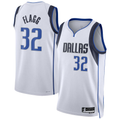 Vanessashop D.Mavericks #32 Cooper Flagg White Swingman Player Jerseys - Association Edition