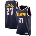 Vanessashop D.Nuggets #27 Jamal Murray Navy Swingman Jerseys - Icon Edition