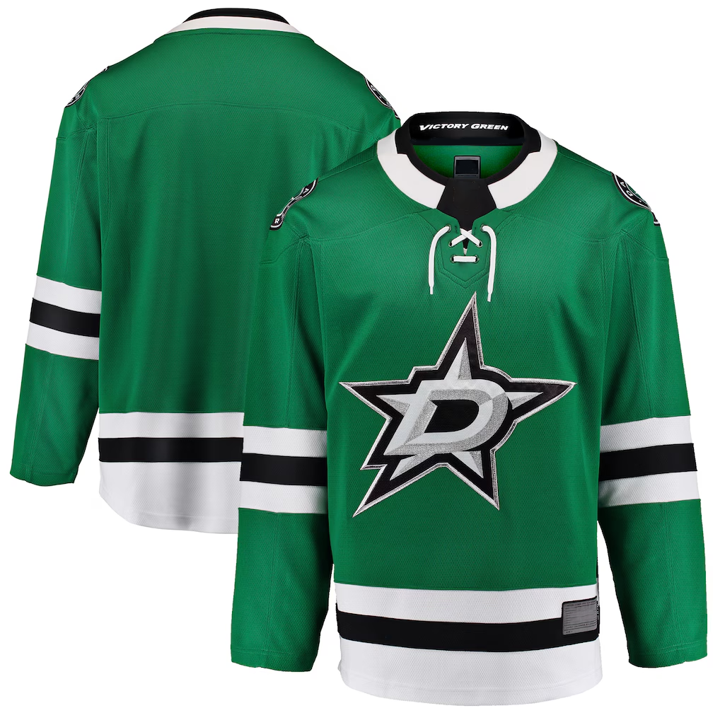Vanessashop D.Stars Green Breakaway Home Jerseys
