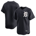 Vanessashop D.Tigers Navy Limited Home Game Blank Player Stitched Jerseys