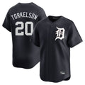 Vanessashop D.Tigers #20 Spencer Torkelson Player Navy Home Limited Game Stitched Jerseys