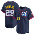 Vanessashop D.Tigers #29 Tarik Skubal Player Navy Limited American League All-Star Edition Stitched Jerseys
