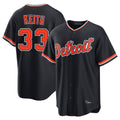 Vanessashop D.Tigers #33 Colt Keith Player Navy Home Game Stitched Jerseys
