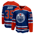 Vanessashop E.Oilers #35 Tristan Jarry Royal Home Premier Breakaway Player Jerseys