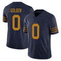 Vanessashop GB.Packers #0 Matthew Golden Player Navy The 1923 Classic Vapor F.U.S.E. Home Game Stitched Jerseys