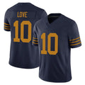 Vanessashop GB.Packers #10 Jordan Love Player Navy The 1923 Classic Vapor F.U.S.E. Home Game Stitched Jerseys
