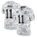 Vanessashop GB.Packers #11 Jayden Reed Player Arctic Camo Salute To Service Limited Stitched Jerseys