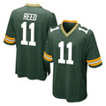 Vanessashop GB.Packers #11 Jayden Reed Player Green Home Game Stitched Jerseys