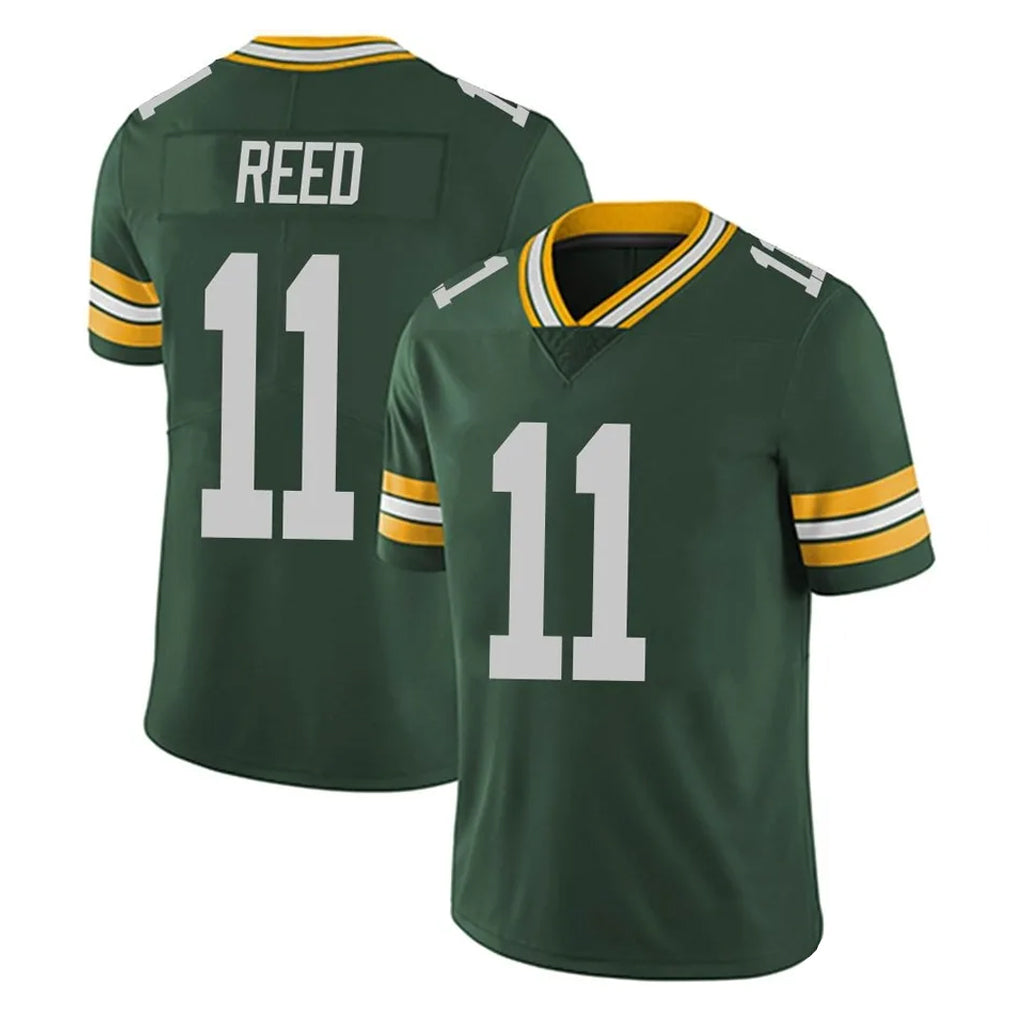 Vanessashop GB.Packers #11 Jayden Reed Player Green Vapor Untouchable Limited Home Game Stitched Jerseys