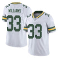 Vanessashop GB.Packers #33 Evan Williams Player White Vapor Untouchable Limited Home Game Stitched Jerseys