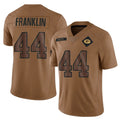 Vanessashop GB.Packers #44 Zaire Franklin Player Brown Salute To Service Limited Stitched Jerseys